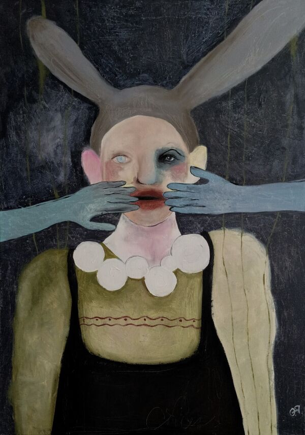 "Аплодисменты" 50х70 см, холст, акрил, 2025